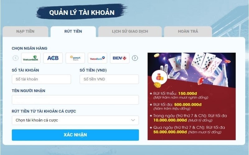 Câu lạc bộ Mu88 và cơ chế gửi và rút tiền trực tiếp của nó - Mu88