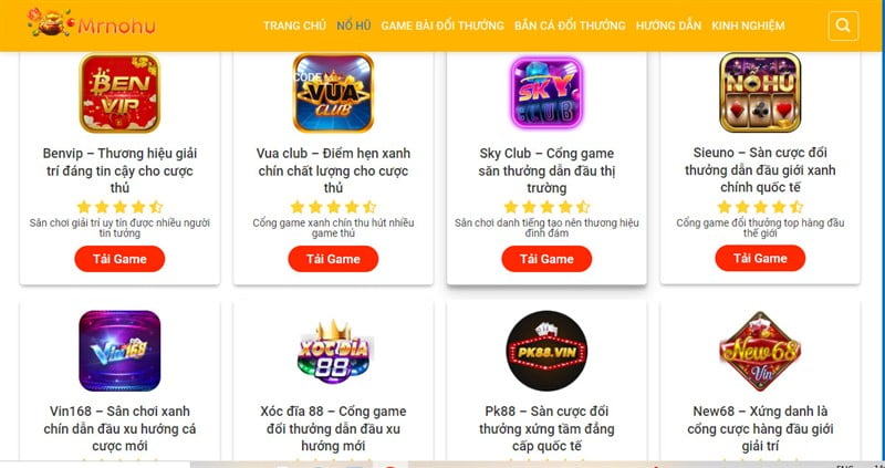 Một số trò chơi độc đáo được xếp hạng Sodo - Sodo